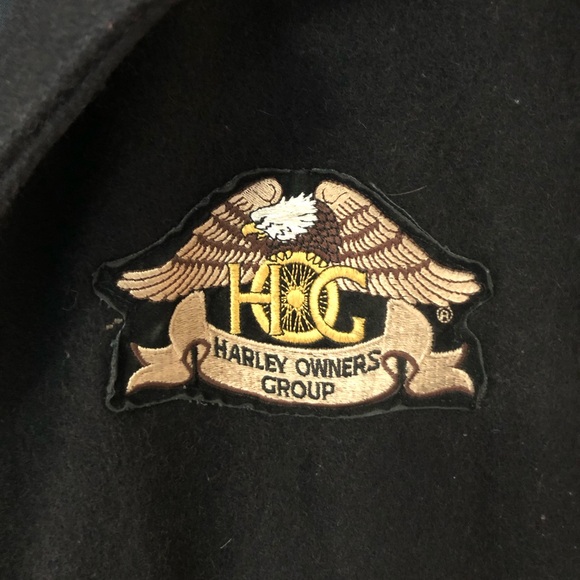 Varsity coat with Harley-Davidson patches - Picture 5 of 5